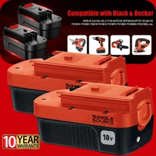 2-Pack 18V for Black and Decker HPB18 18 Volt 4.5Ah Battery HPB18-OPE 244760-00