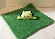 Dinosaur Baby Gear Plush Security Blanket Green Toy Comfort Soft