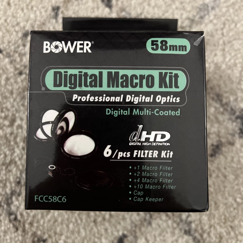 Bower Digital Macro Kit 58mm FCC58C6 - Image 2 of 4
