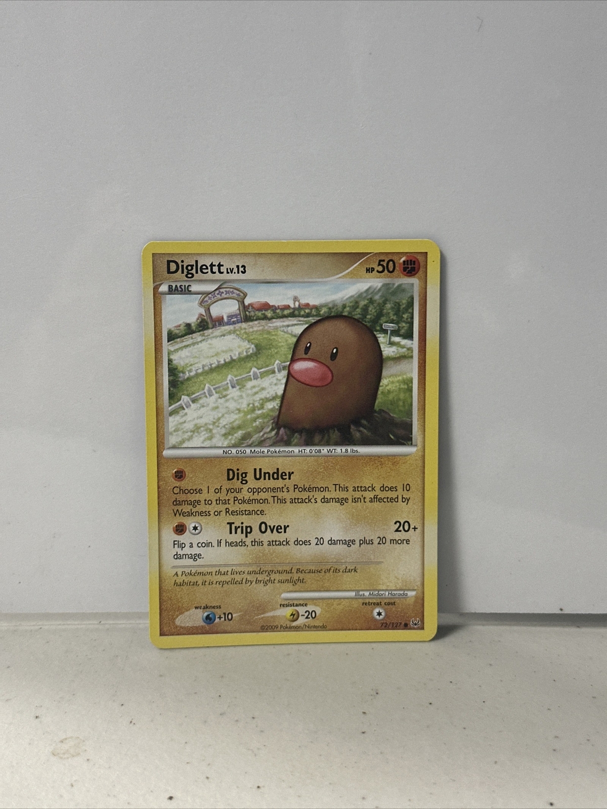 Diglett 72/127 - Platinum - Common - Pokemon Card TCG - NM