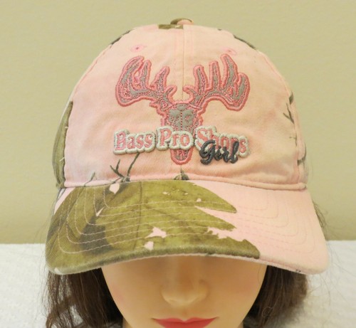 Youth Girls Pink Camo hat Active wear 