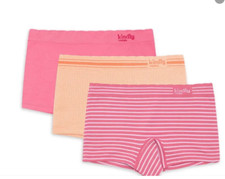 NWT Kindly Yours Womens 3 Pack Seamless Boyshort Panties Underwear Sz XS 0-2