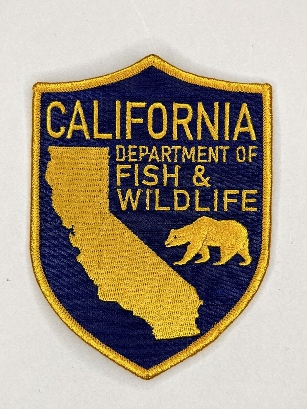 California Department of Fish and Wildlife Game Warden Ranger Police Patch