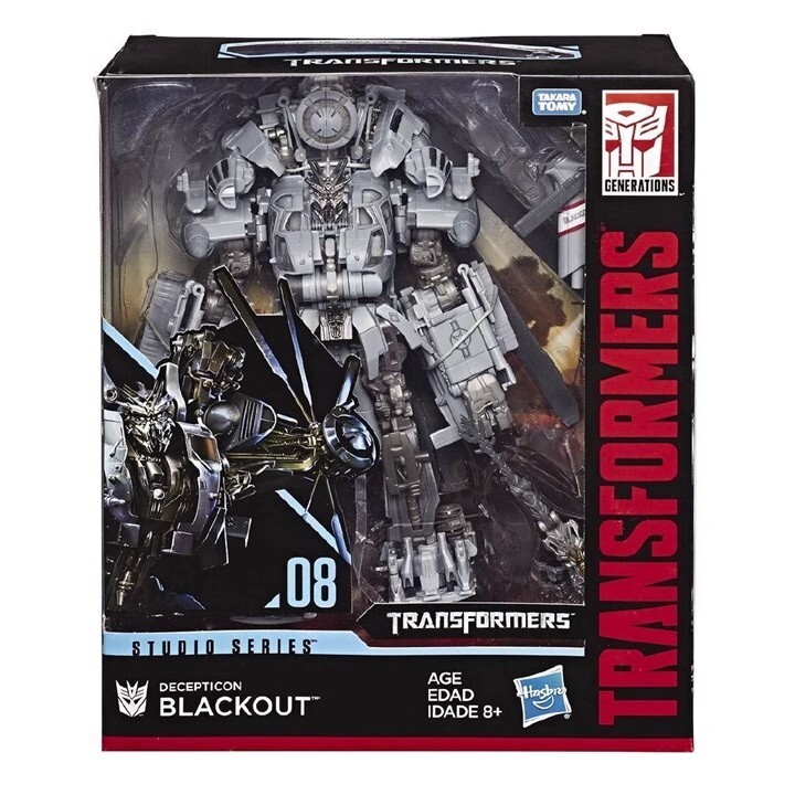 Studio Series SS08 SS-08 Blackout Action Figure In Stock New Toy