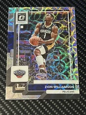 2022 2023 Donruss Optic Zion Williamson Scope Prizm Pelicans #131/ 249