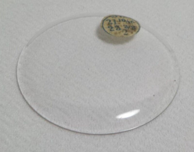 GLASS POCKET WATCH CRYSTAL WATCHMAKER SIZE 21 10/16 H 2 REPLACEMENT ...