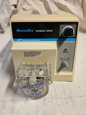 COLE PARMER MASTER FLEX CONSOLE DRIVE 7520-40 W/ Quick Load Head 7021-26