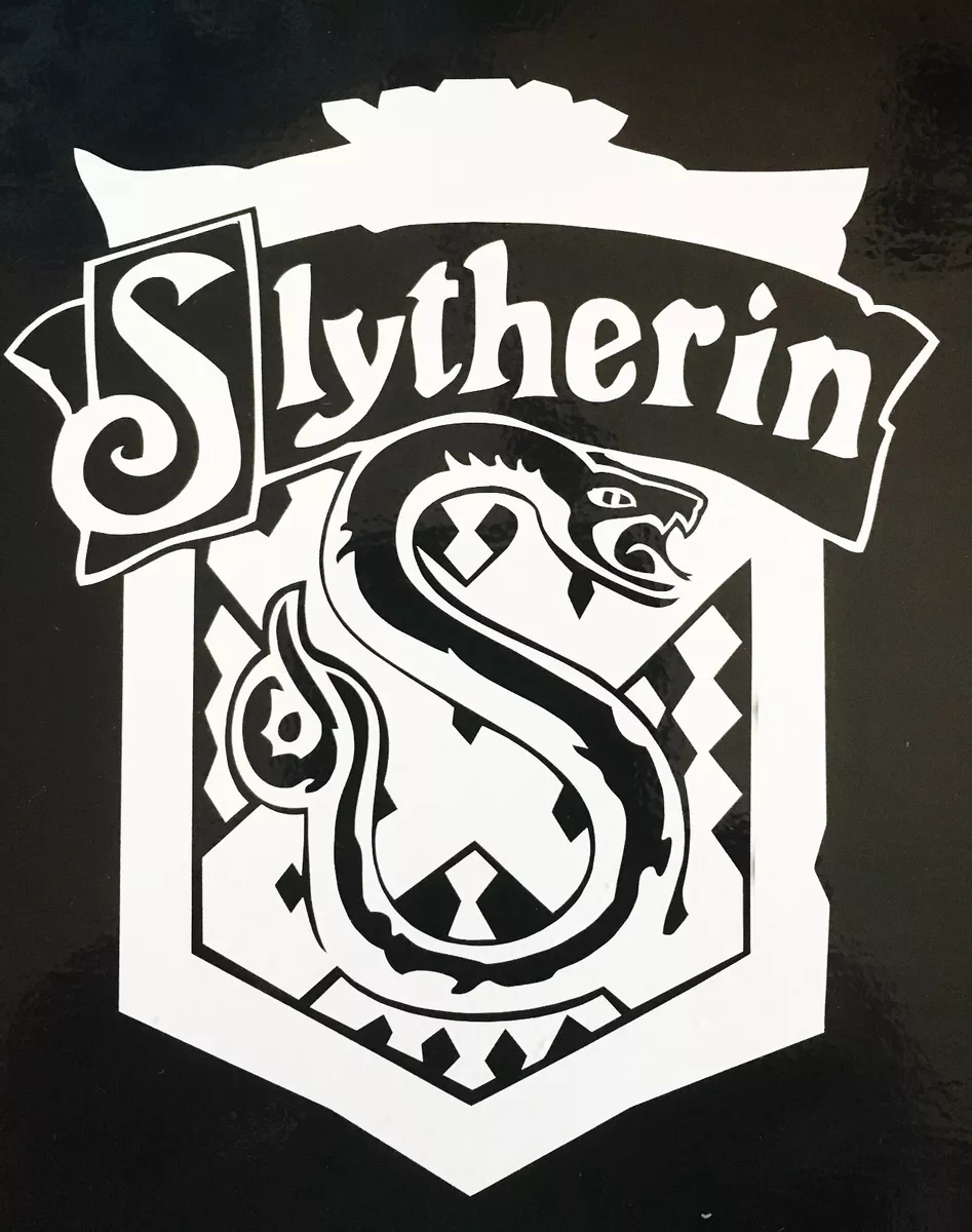 Harry Potter Vinyl Sticker - Slytherin Shield - Paper House