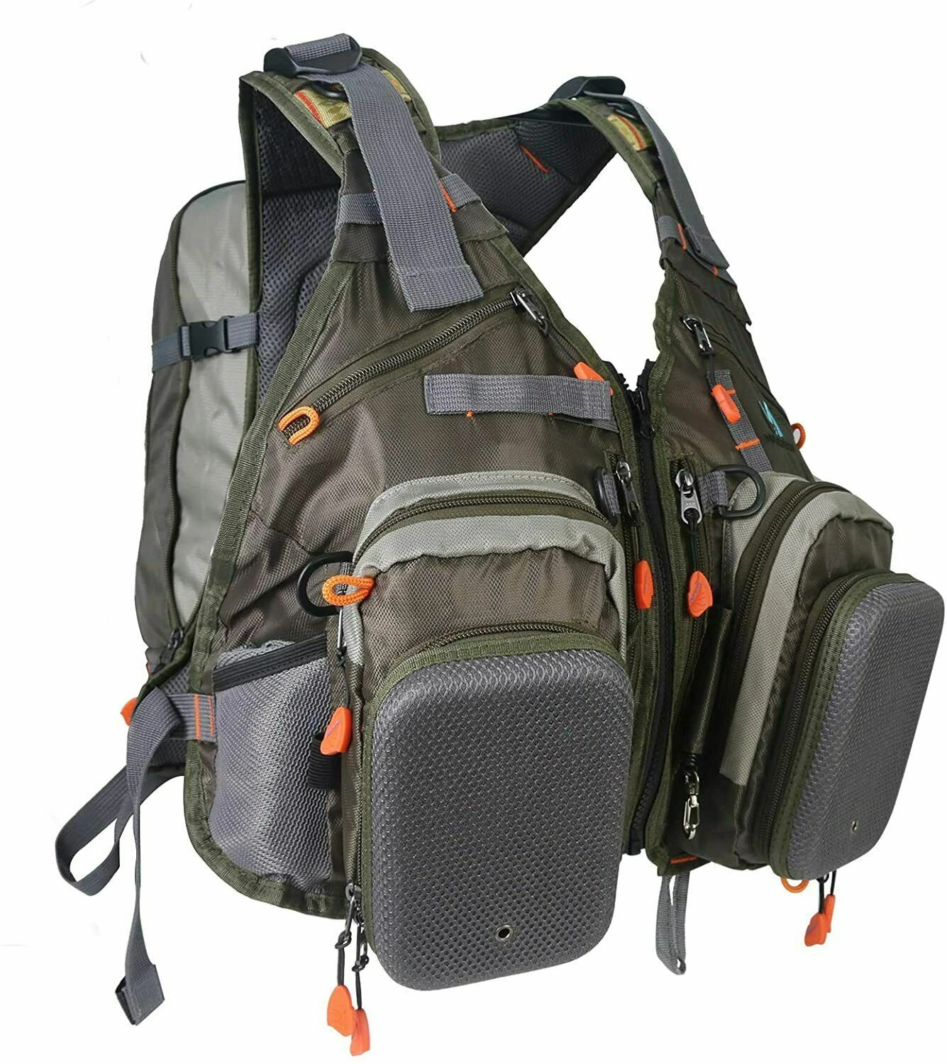 V-POP Adjustable Fishing Backpack Fishing Vest Outdoor Sports One Size For All