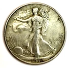 1937 p Walking Liberty Half Dollar  US Coins Silver
