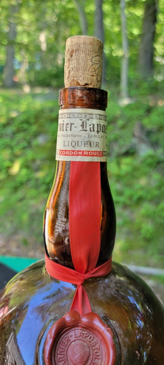Vintage Grand Marnier Liqueur Bottle - Empty - No Cap | eBay