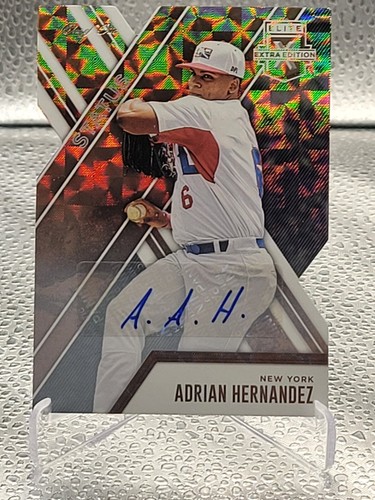 ADRIAN HERNANDEZ 2017 ELITE EXTRA EDITION STATUS DIE CUT GOLD AUTO 1/1 ๐ฅ ๐ฅ