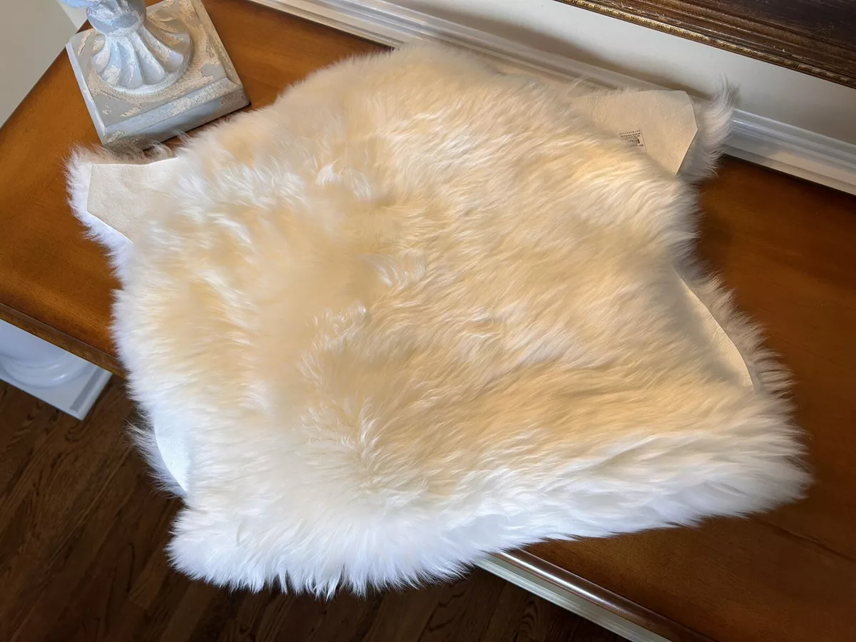 Pottery barn 2025 sheepskin throw