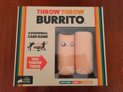Wurfwurf Burrito Spiel von Exploding Kittens vollständig sehr guter Zustand kostenloser Versand im Vereinigten Königreich