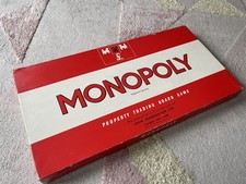 monopoly board game vintage 1972