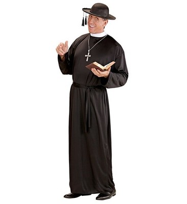 Widmann Priest (Robe, Belt) (XL) Black