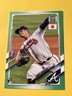 2021 TOPPS Japan Edition Tucker Davidson #186 Rookie Green 48/75 Braves RC