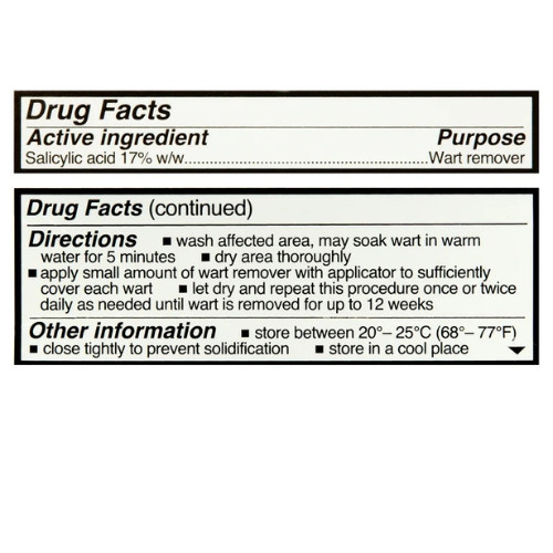 Equate Maximum Strength Wart Remover 0.31 fl oz | Liquid Fast-Acting Treatment