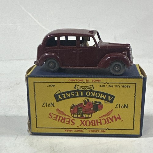 MINTY Fresh in Box MIB Matchbox Series #17 Austin METROPOLITAN TAXI Moko Lesney - Picture 9 of 14