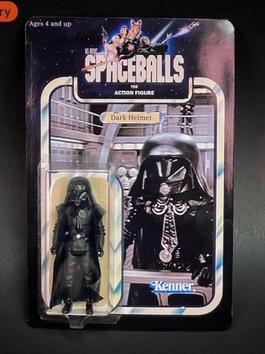 Custom Spaceballs Dark Helmet - Kenner Style Action Figure Kit - Mel Brooks Film