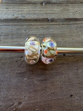 TROLLBEADS 2 Glitter Unique Smooth Beads