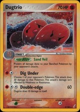 Dugtrio 5/100 Crystal Guardians Holo Pokemon TCG Card HP