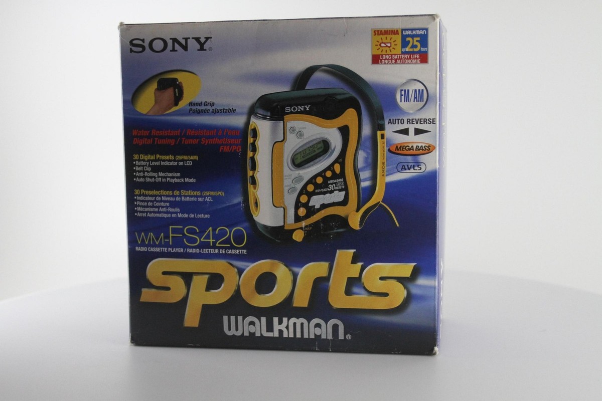 Sony WMFS420 Walkman Auto-Reverse Portable Cassette Player (WM