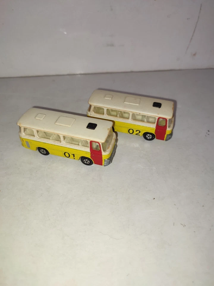 MATCHBOX SUPERFAST / LESNEY   LOT 2 AUTOBUS SETRA COACH  n°12 - Photo 2/4