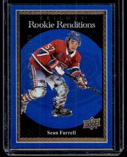 2023-24 Upper Deck Trilogy #RR-8 Sean Farrell Rookie Renditions Blue #/499