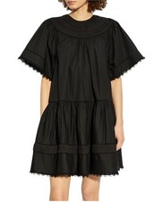 Ulla Johnson Oumi Dress Size 4 Black NWOT