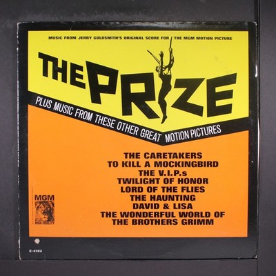 SOUNDTRACK: the prize MGM 12'' LP 33 RPM