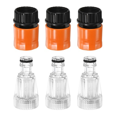 #ad Pressure Washer Garden Hose Adapter with Hose Quick Connect Orange White $21.23