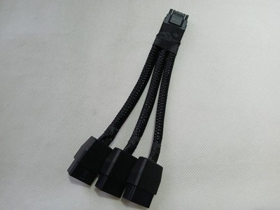 NVIDIA KABEL 12VHPWR 12 Pin auf Triple GPU PCIE 8-Pin Kabel für RTX40/50