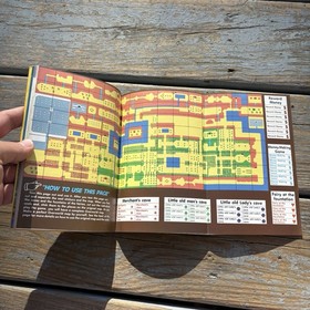 Consejos y t&aacute;cticas The Legend of Zelda folleto de instrucciones con mapa Nintendo NES