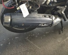 Marmitta Scarico Terminale Paracalore Collettore Yamaha T-max Tmax 500 2001 2003