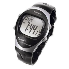OROLOGIO PARLANTE CRONOMETRO 4 SVEGLIE VOCALE ITALIANO PER CIECHI NON VEDENTI