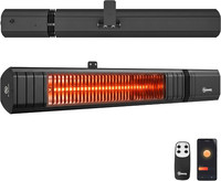 Wall Mounted 2000 W Electric Infrared Patio Heater