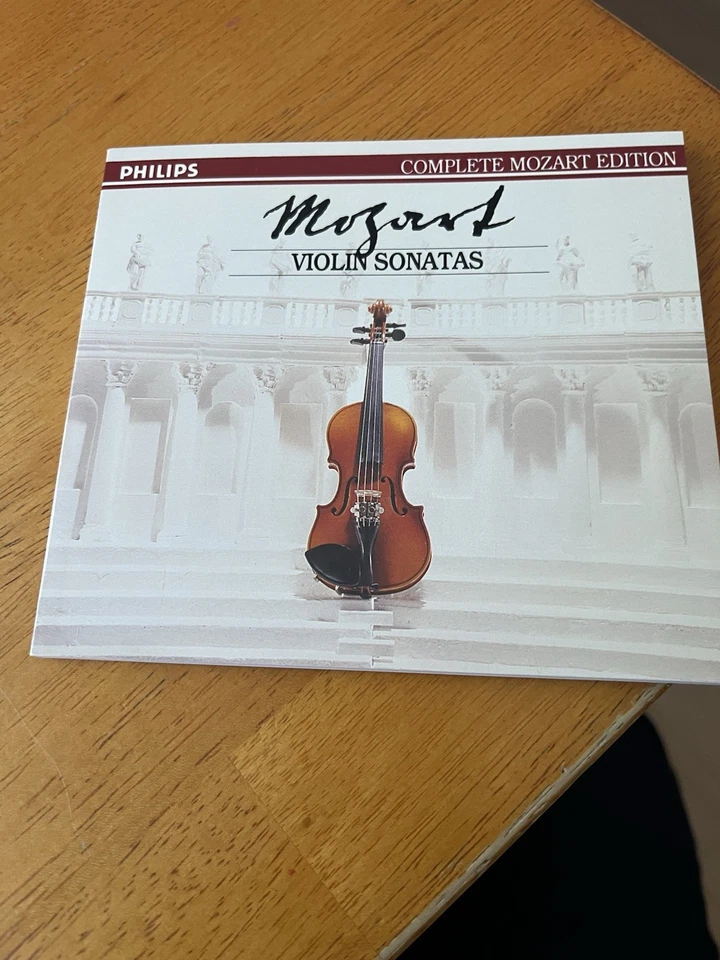 Complete Mozart Edition Volume 15 Violin Sonatas -Philips 7 CD Box Set - Image 2 of 4