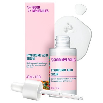 Good Molecules Hyaluronic Acid Serum - 1% 1 Fl Oz (Pack of 1)