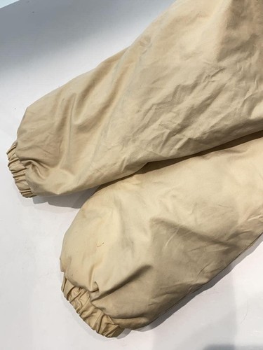Chaqueta de Plumón RUSSELL ATLÉTICA L Algodón Beige DW-0045 Años 70 Etiqueta Dorada Mizuno Usada - Imagen 5 de 5