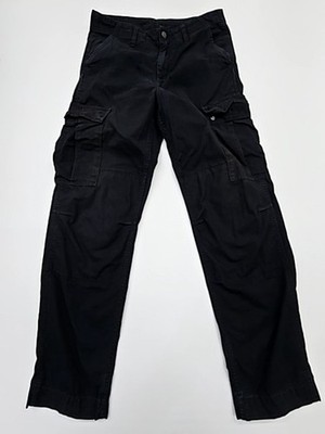 Carhartt Herren Cargohose schwarz Größe 29x32 normaler Arbeitskleidung Zustand
