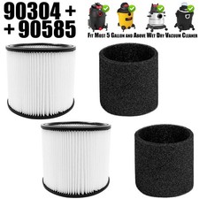 2 Pack 90304 Replacement Filter for Shop Vac 90304, 90350, 90333, 90585