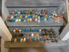 Huge Lot Vintage Playmobil People Figures Accessories Animals Horses RARE