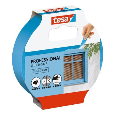 tesa Masking Tape OUTDOOR - Thin Painter's Tape for Extremely Precise Outdoor Pa