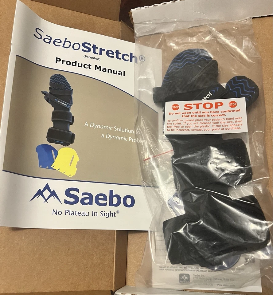 SAEBOSTRETCH DYNAMIC RESTING  HAND SPLINT (MEDIUM LEFT) - Image 3 of 4