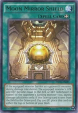 Yugioh! LP Moon Mirror Shield - CROS-EN081 - Rare - Unlimited Edition Lightly Pl