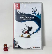 Disney Epic Mickey Rebrushed (Nintendo Switch) Brand New