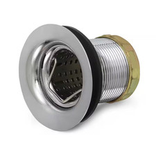 1-7/8 In. - 2-1/2 In. Bar - Prep Sink Junior Duo Stainless Steel Drain Assembly