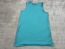 Old Navy Dress Womens Medium Blue Sleeveless Mini 100% Cotton Tank