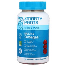 Men's Plus Multi  Omegas, Raspberry Lemonade, 90 Gummies